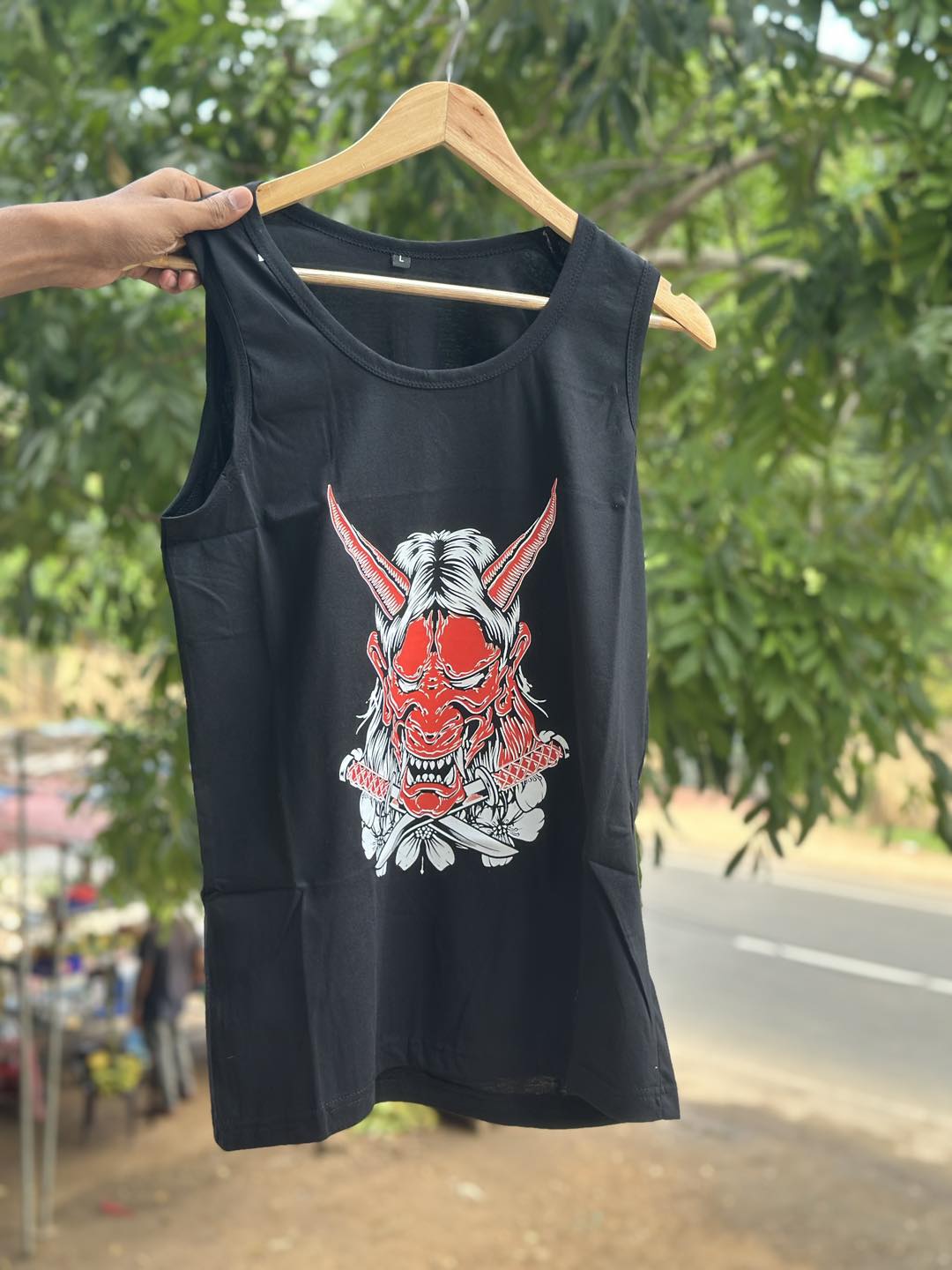 Satin Night Shirt lifestyle shot