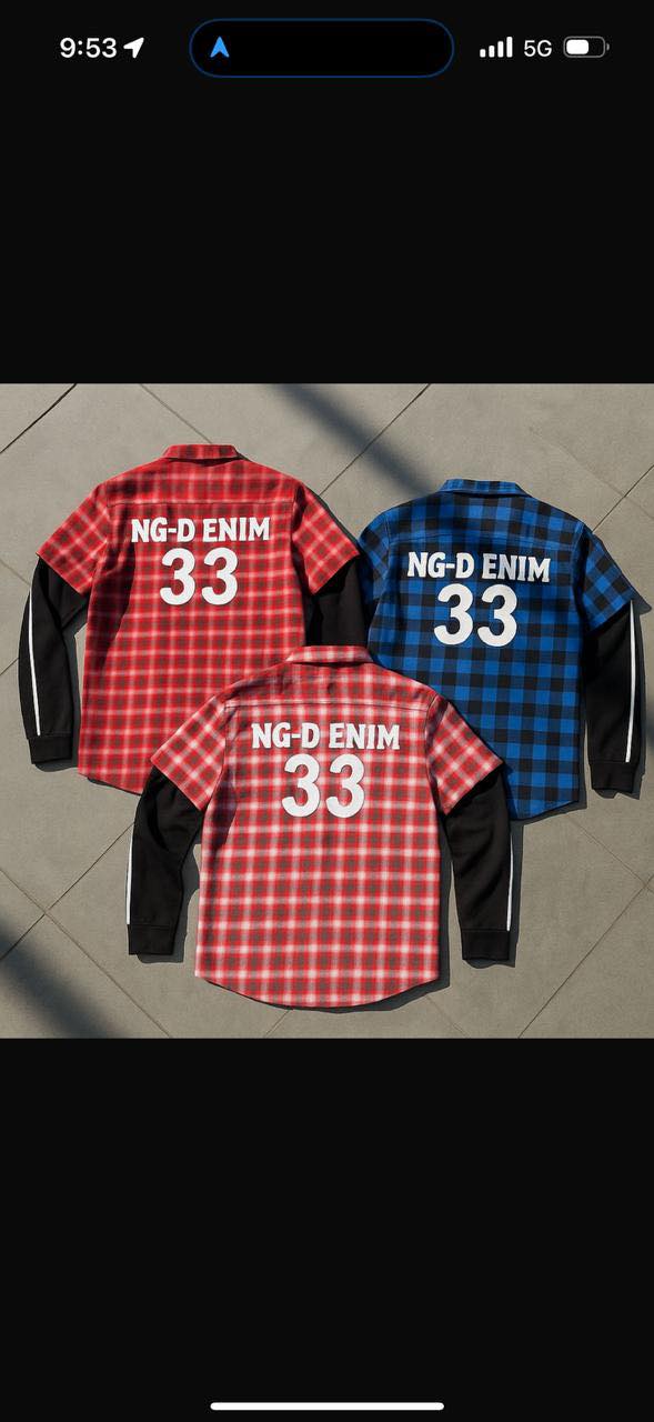 Abstract Print Shirt lifestyle shot