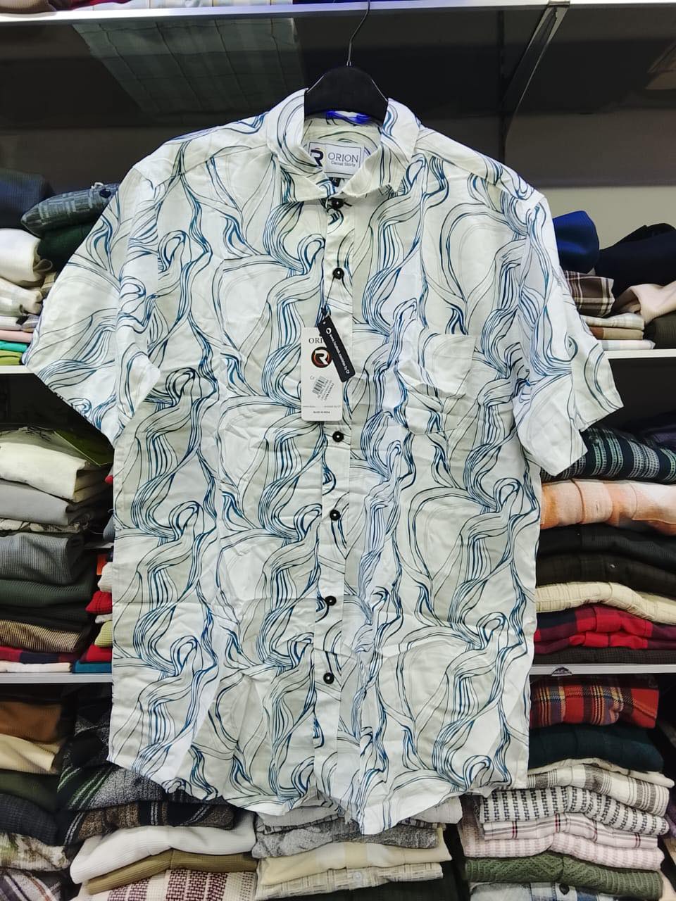 Silk Blend Shirt lifestyle shot